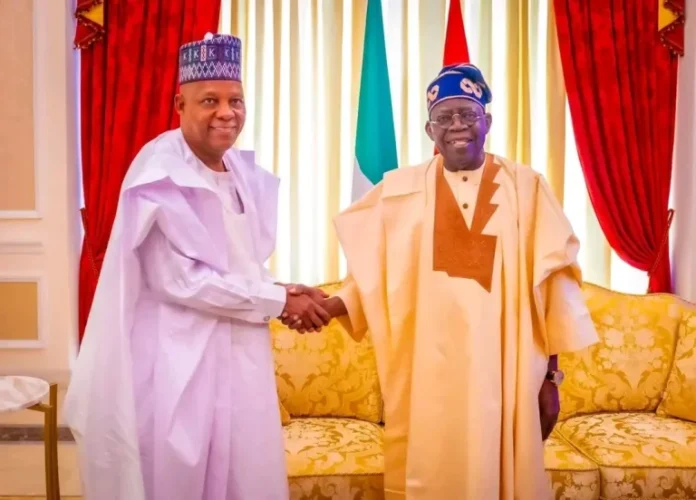 An Image File of President Bola Tinubu and the Vice President Kashim Shettima